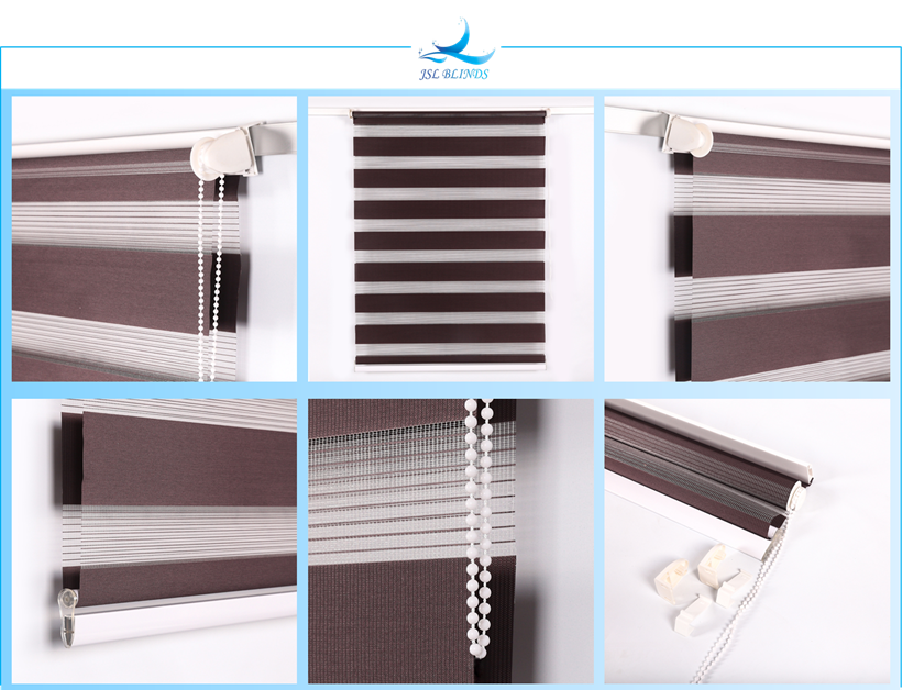 Zebra Roller shades
